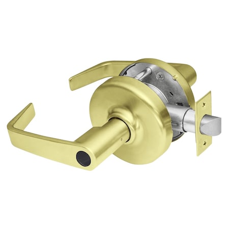 Corbin Russwin Grade 2 Entrance or Office Cylindrical Lock, Newport Lever, Less Conventional Cylinder, Satin Brass CL3851 NZD 606 LC